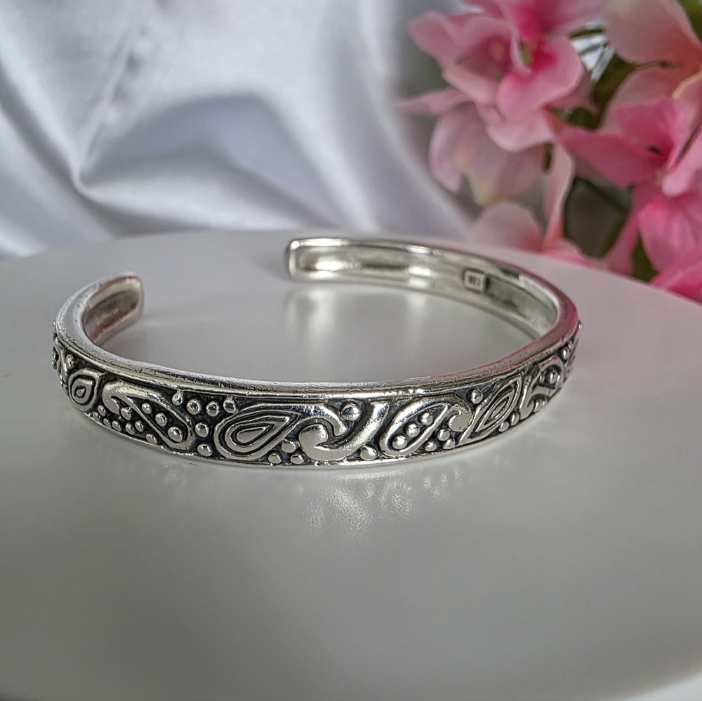 Vintage Sterling Silver Cuff Bracelet Price Firm